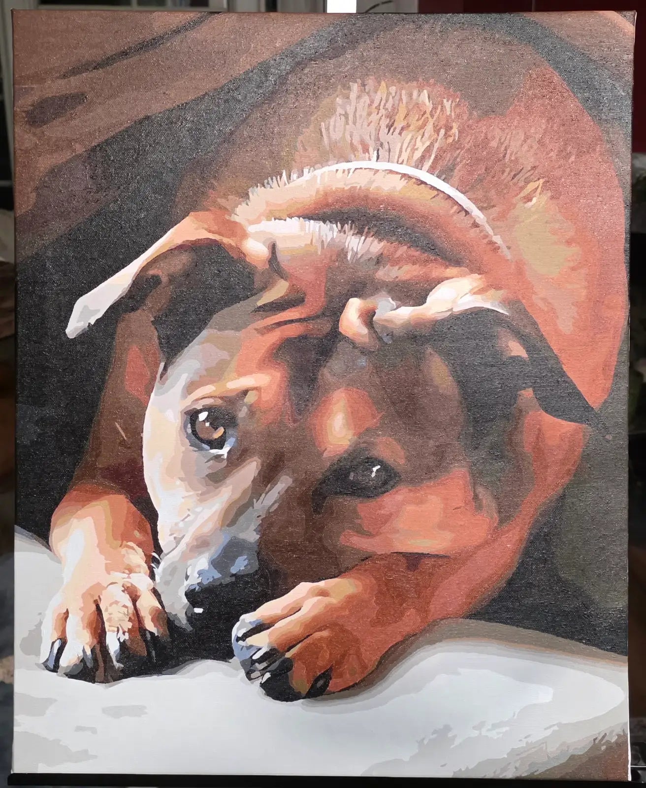 Finished Craftoria painting by Susan