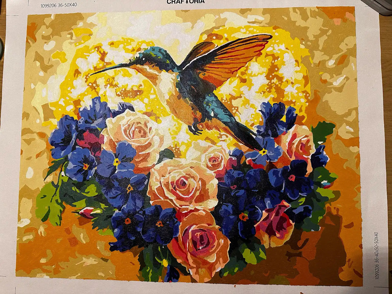 Finished Craftoria painting by Raluca